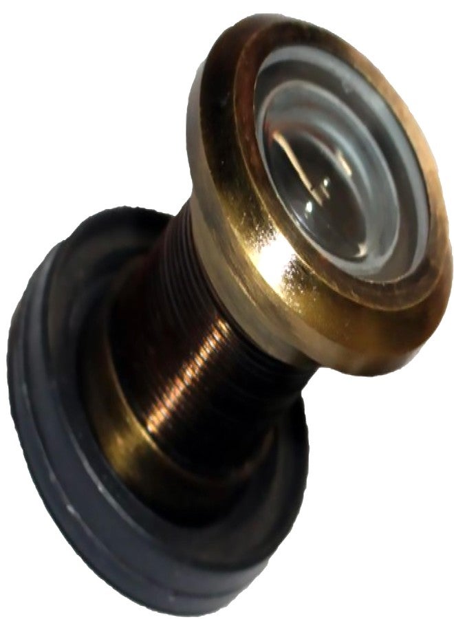 RiseOm Brass Door Peephole (Door Eye) 180 Degree Viewer (Antique) - Image 3